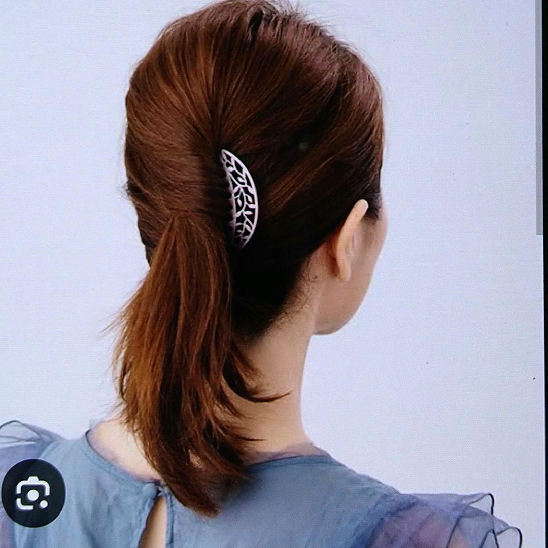 【新品】コンプレックスビズ　ボタニカル ステンレスヘアコーム　巾着袋付き