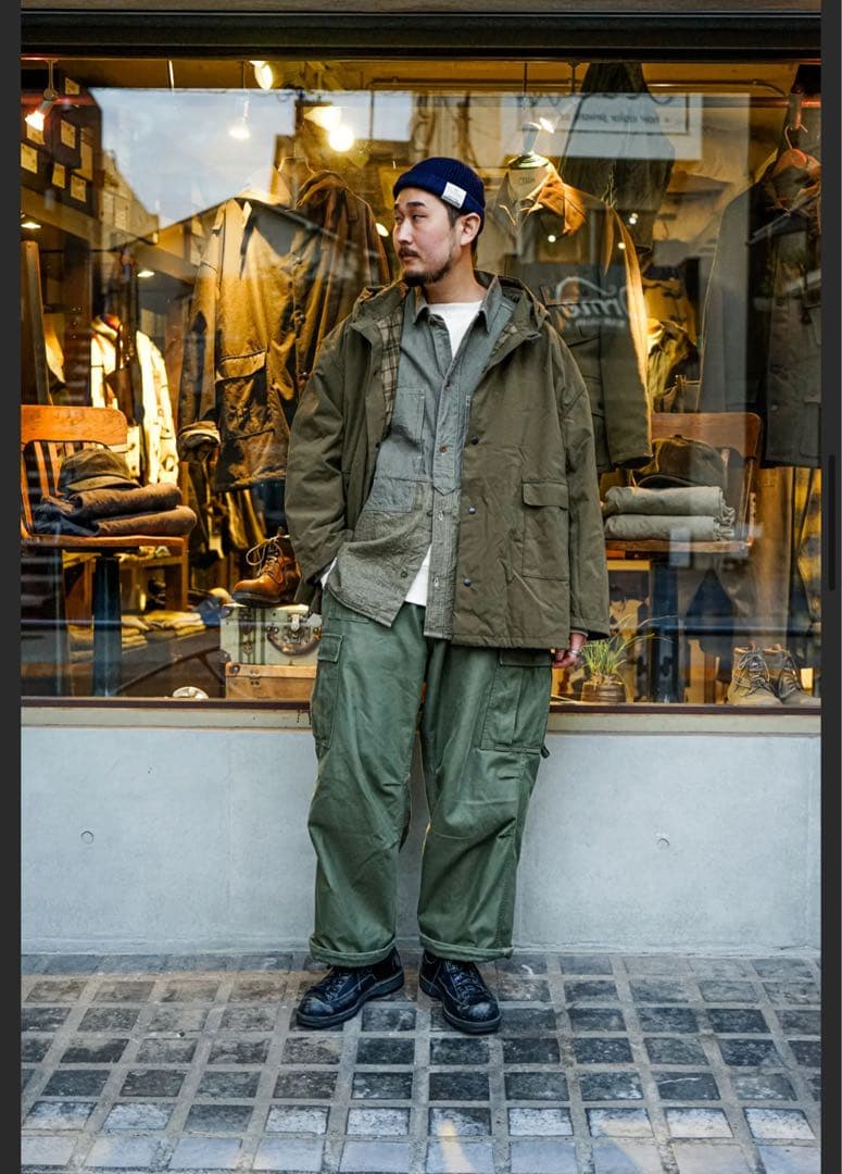 1*延様 NIGEL CABOURN UTILITY SHIRT TYPE2 5