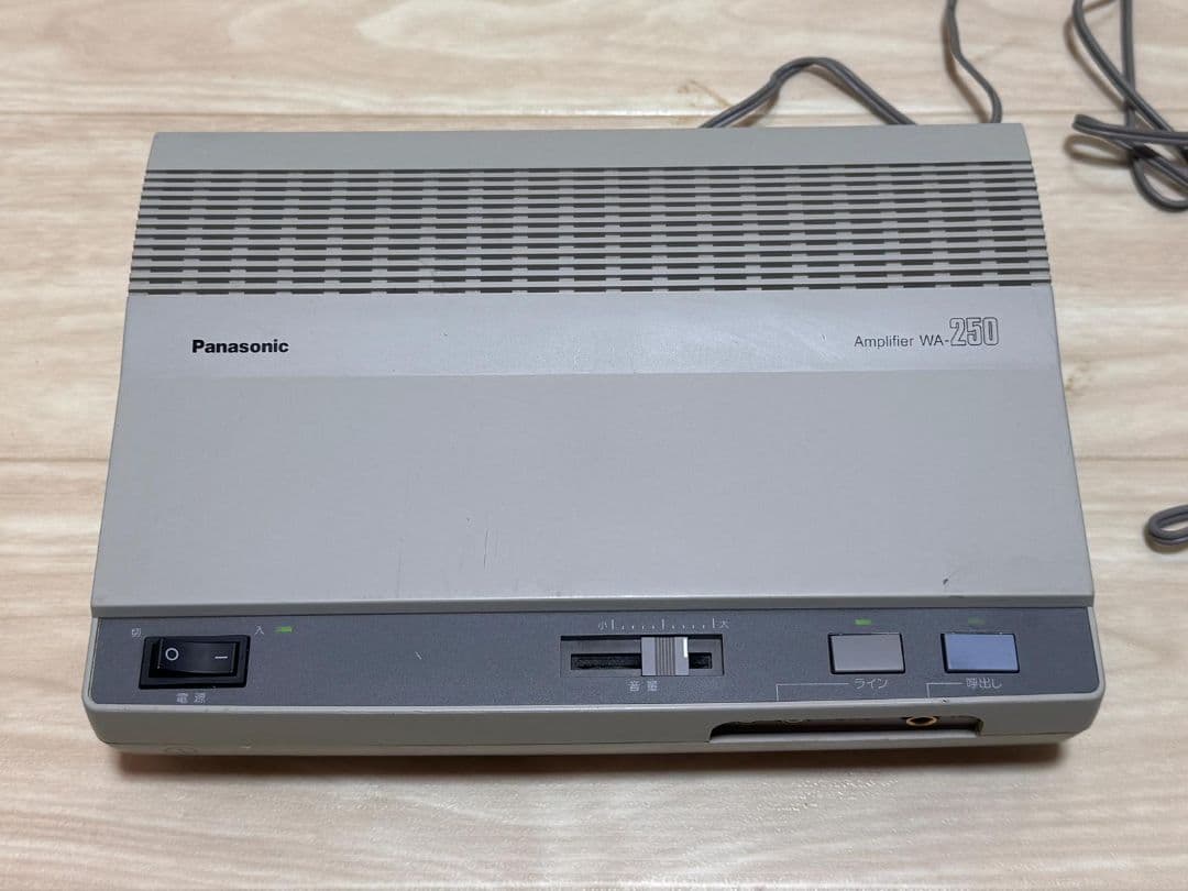 Panasonic Amplifier WA-250 アンプ 動作確認済み