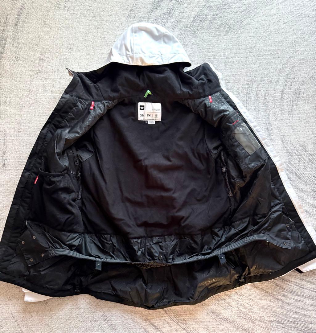 686 スノーボードウェア 上下 M 白×黒(練習用・サブ用)