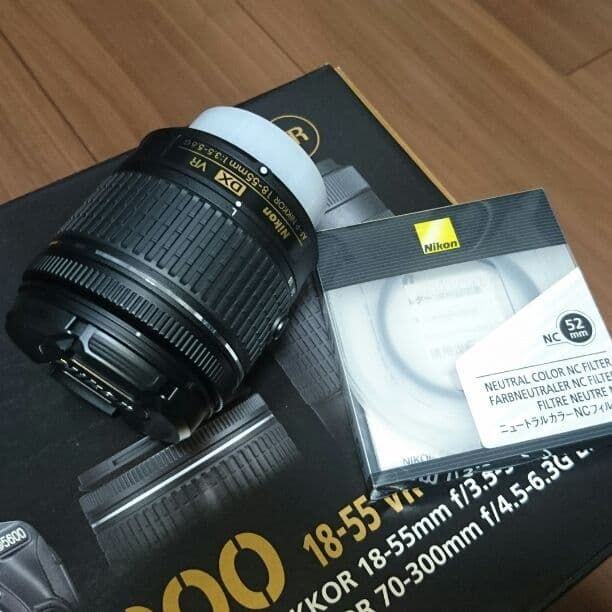 [新品、フィルター付]ニコン一眼レフレンズAF-PDXNIKKOR18-55mm