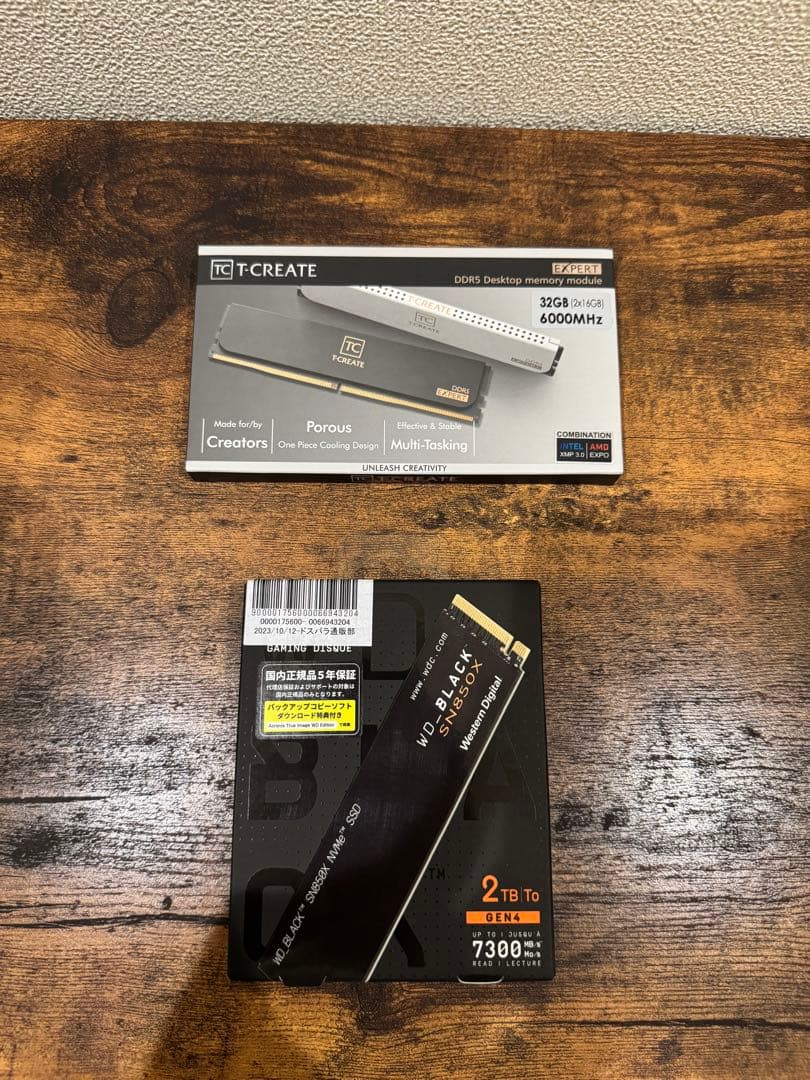 【最終値下げ】Ryzen7 7800X3D＋ProArt X670E＋α