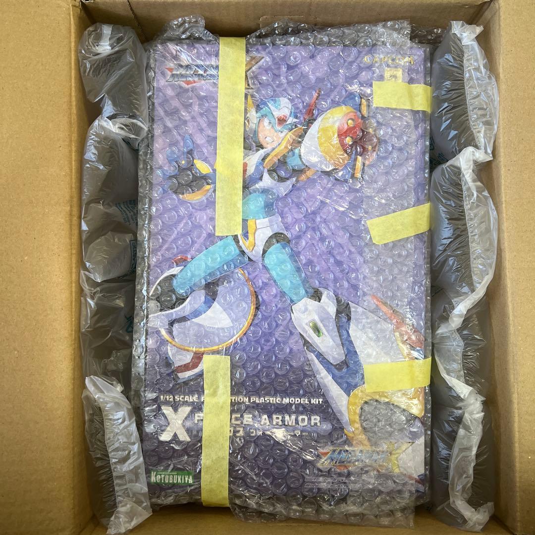 【未開封】コトブキヤ ロックマンX フォースアーマー 1/12 壽屋