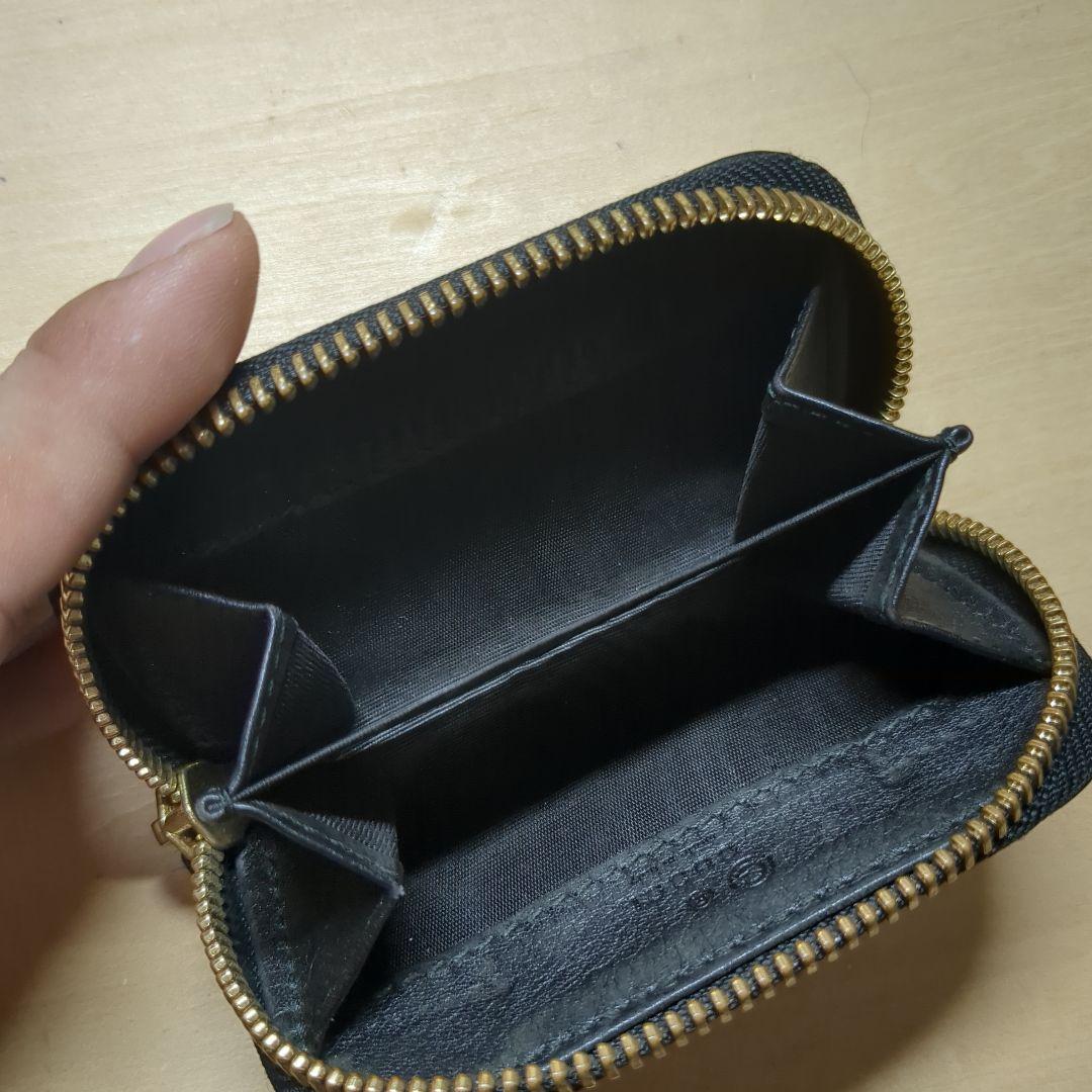 【ひぃやん】GUCCI シマ　ブラックレザー ケース