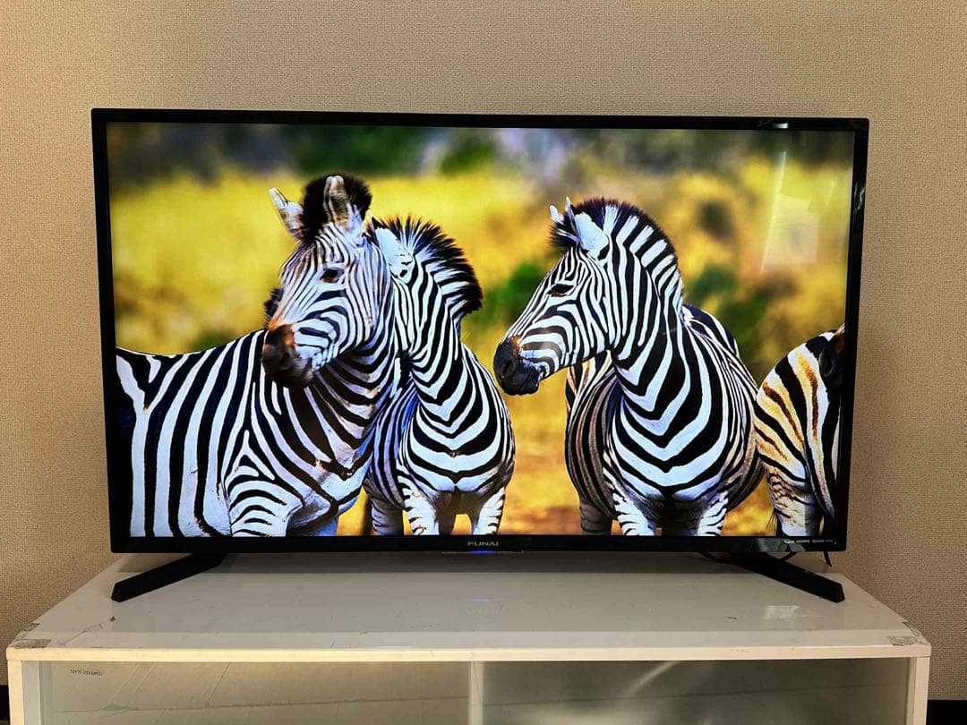 20年製 フナイ FL-43U4020 4Kチューナー43V液晶テレビ