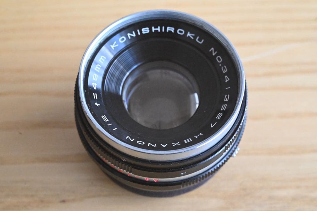 KONISHIROKU HEXANON 48mm 1:2 L39 マウント