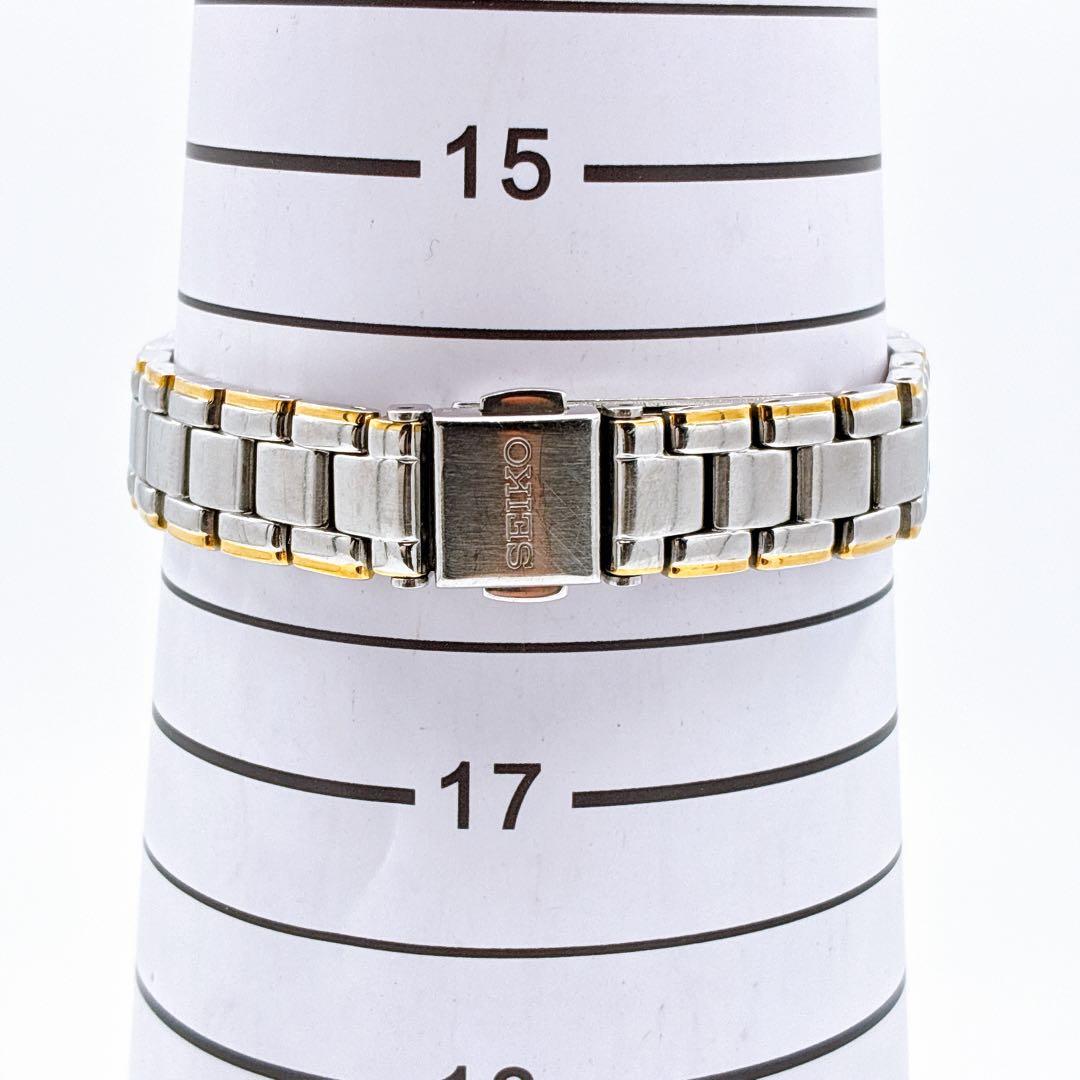 【極美品】SEIKO ソーラー マザーオブパール文字盤 V110-0AC0 レア