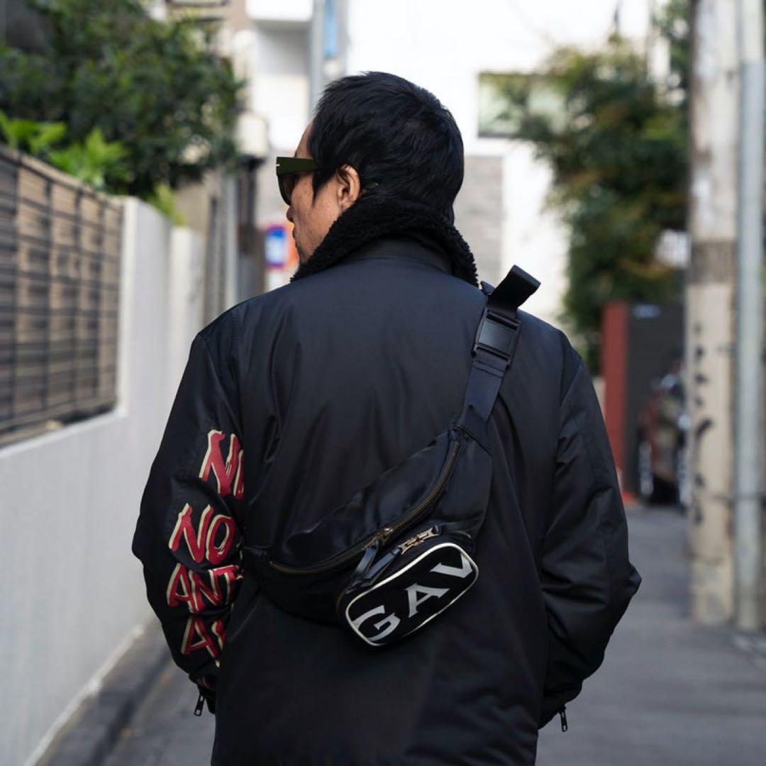 た*ま様 中村達也 GAVIAL ボディバッグ・ウエストポーチ ブラック