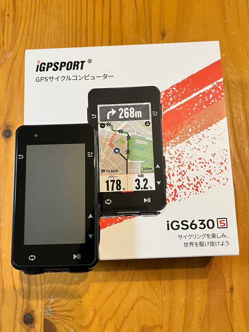 美品 iGPSPORT iGS630S サイクルコンピュータ　VS800ライト