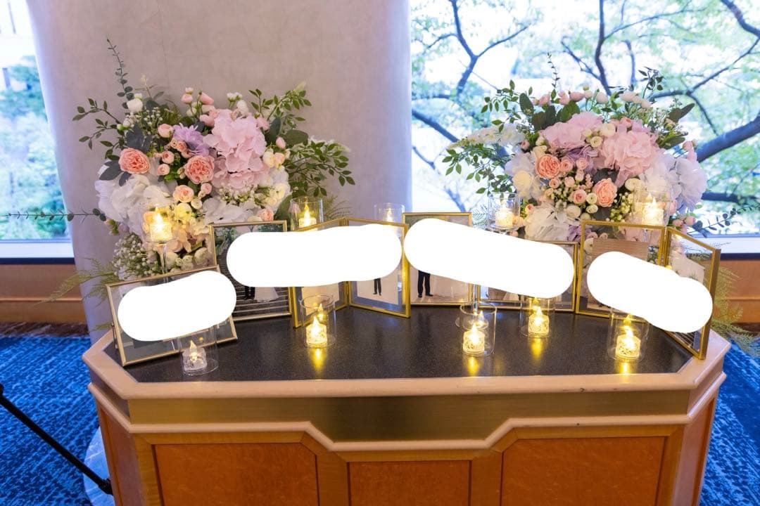 結婚式 ウェルカムスペース 装飾 装花 　大幅限定値下げ！