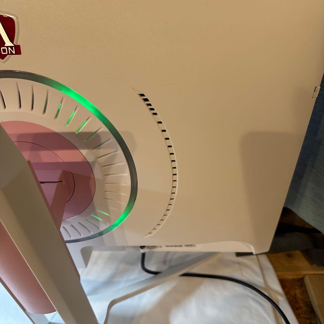 AOCゲーミングモニター　AG273FXR/11 27インチ　ホワイト　ピンク