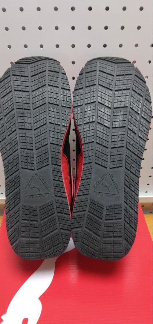 PUMA BOA安全靴 プーマ安全靴　レッド27センチEEE