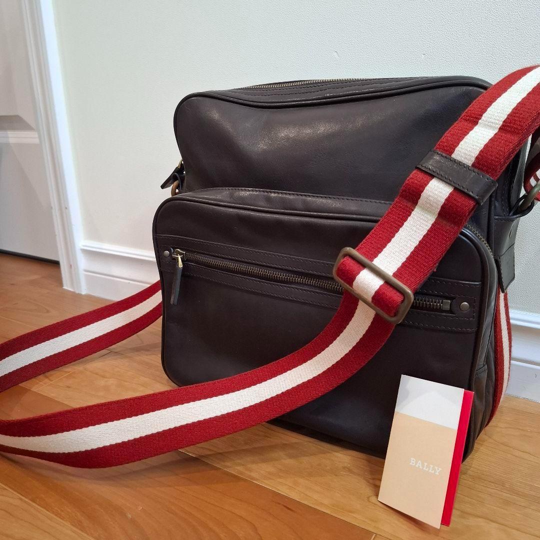 【バリー】本革レザー トレインスポッティング ショルダーバッグ メッセンジャー