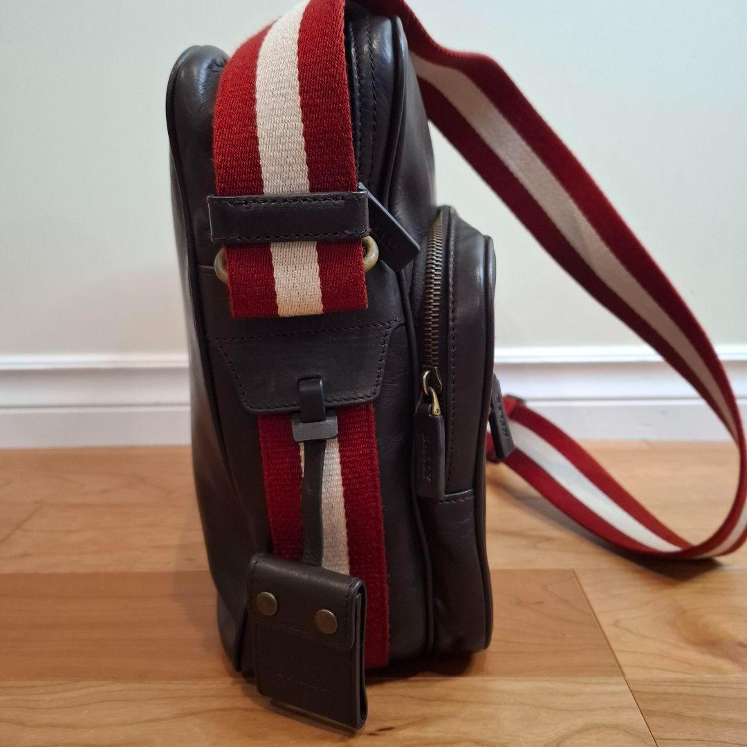 【バリー】本革レザー トレインスポッティング ショルダーバッグ メッセンジャー