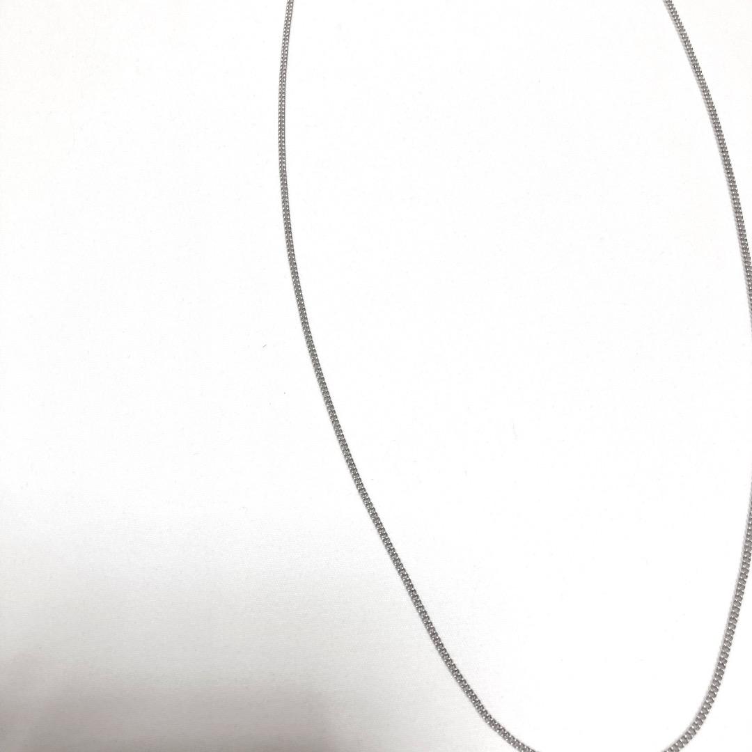 新品 24.5 TOMWOOD カーブチェーンネックレス スリム 銀 15751