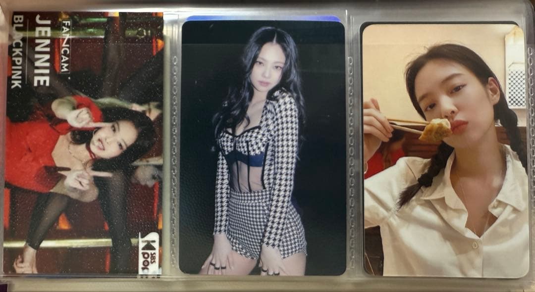 blackpink jennie ジェニー　トレカセット