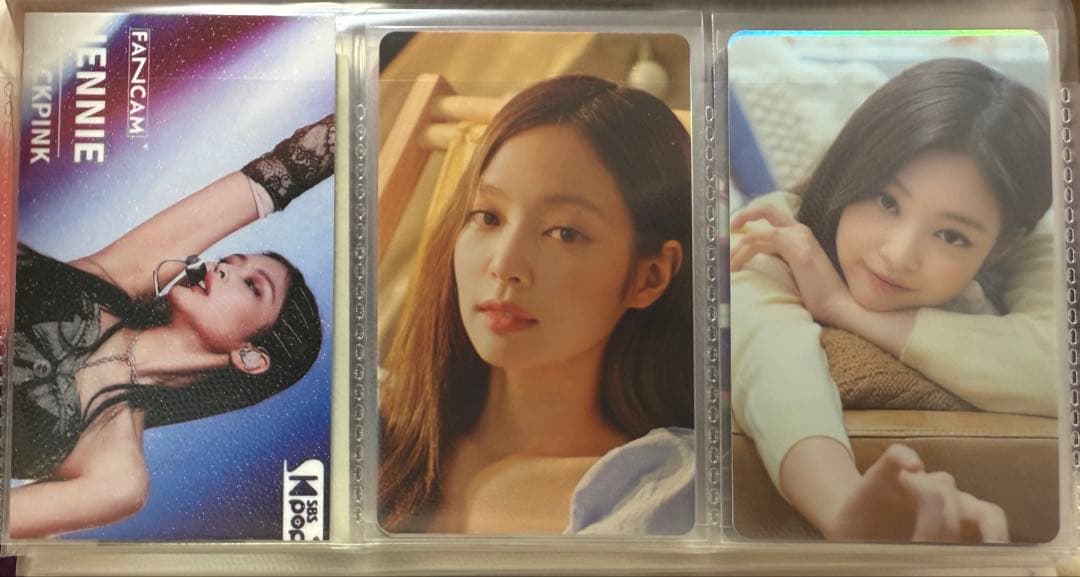 blackpink jennie ジェニー　トレカセット