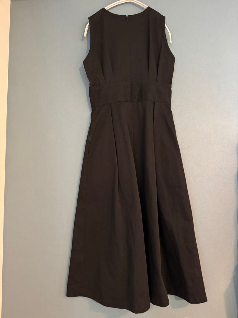 【foufou】THE DRESS #20 アメリカメディカルノースリーブドレス