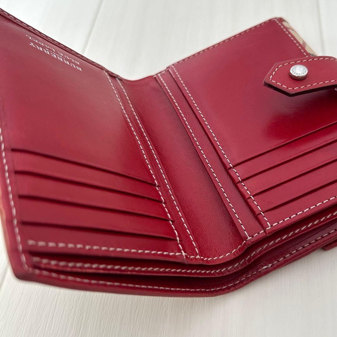 BURBERRY BLUE LABEL ⭐︎二つ折り財布 ノバチェック バーバリー