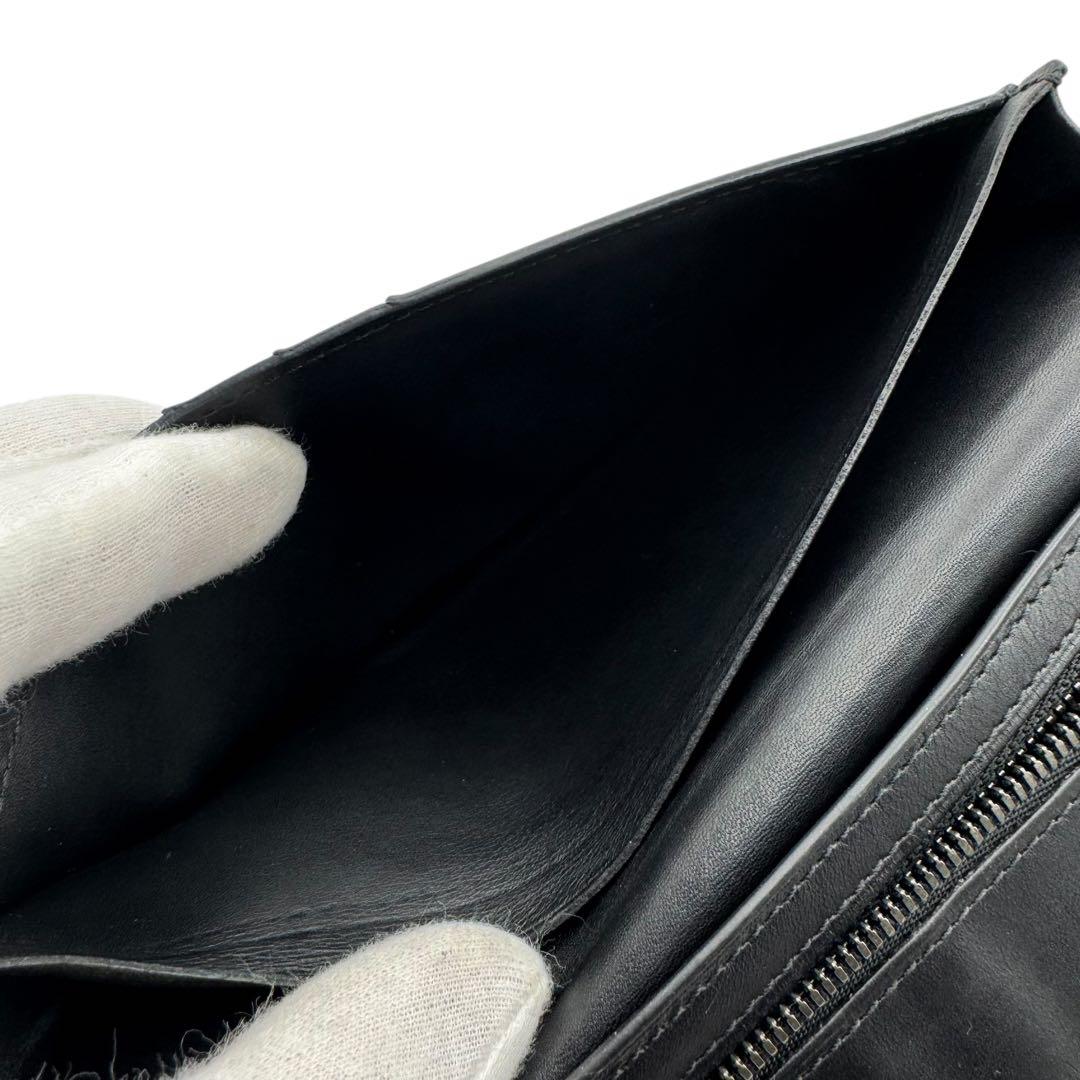 美品　ベルルッティ　長財布　サンタル　カリグラフィ　スクリットレザー　ブラック