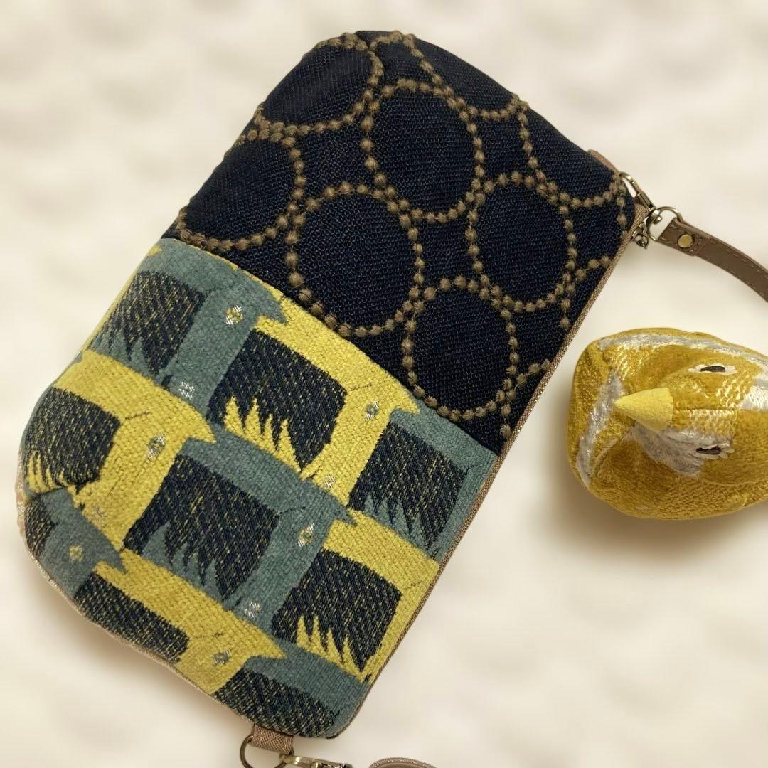 【一点物】804ショルダーバッグ thoroughbred×tambourine