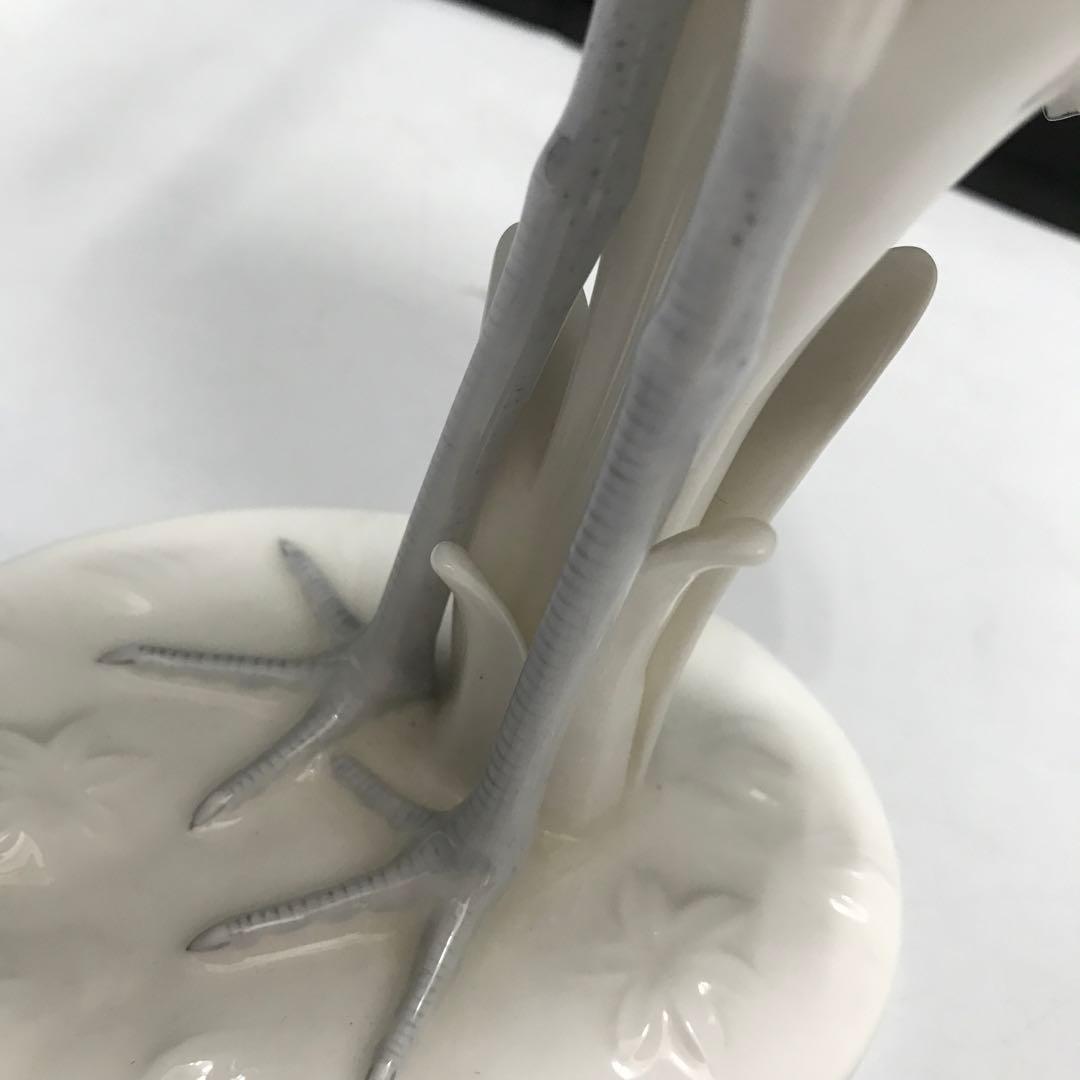 Noritake オールドノリタケ 陶器 鶴　置物 1950年代　レトロ　明治