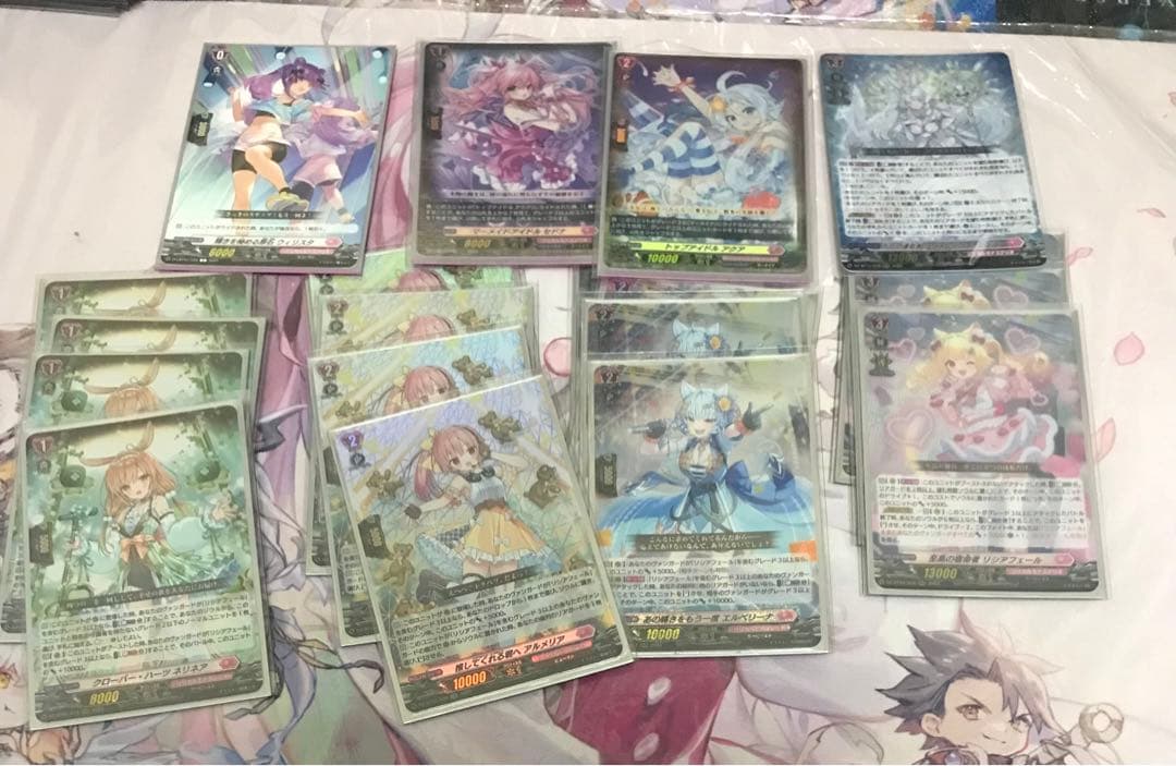 y*u様 ヴァンガード　クリスレイン　デッキパーツ　おまけ付き　リシアフェール