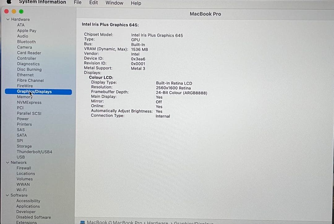 『美品』 MacBook Pro 2020 i7チップ充電回数37回容量 99%