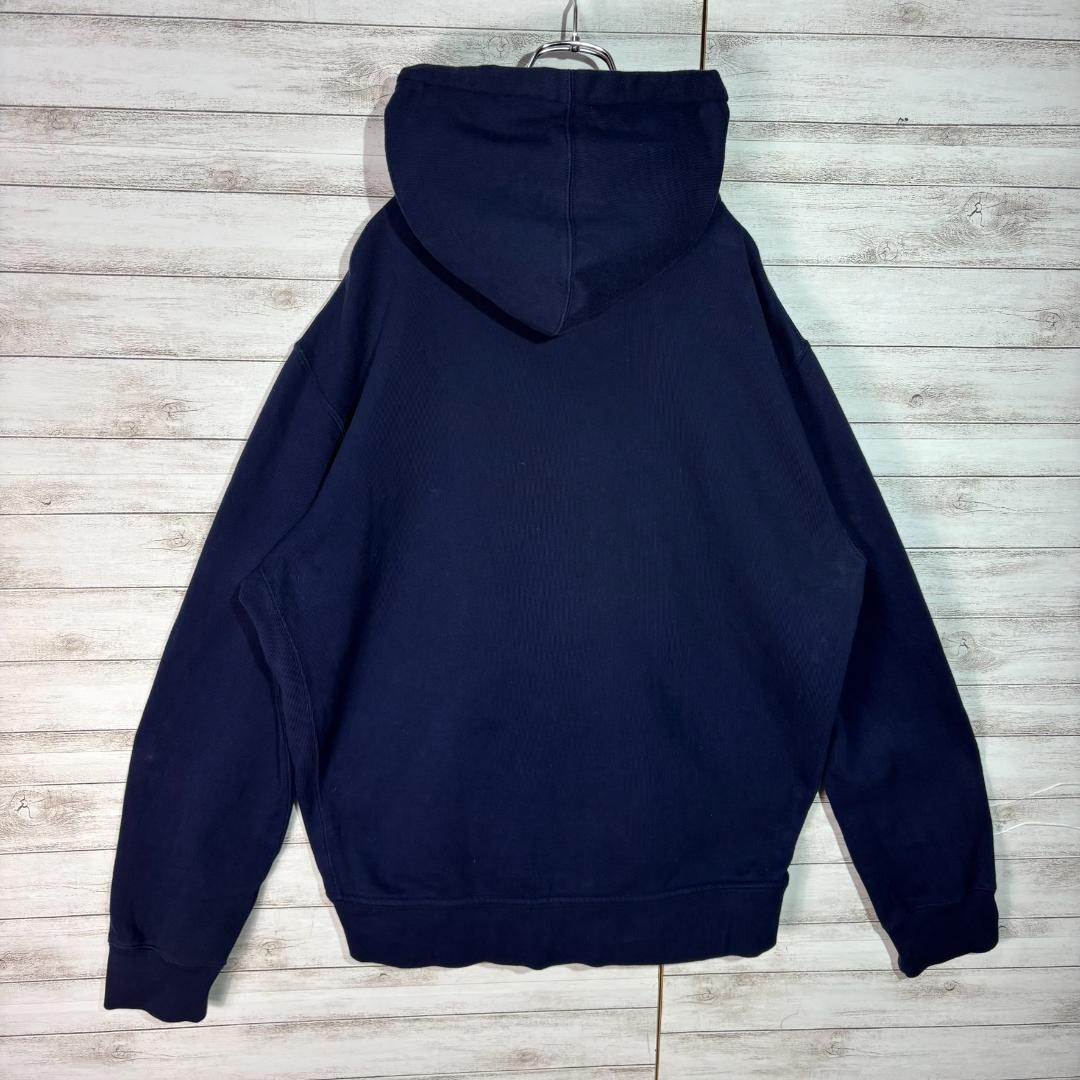 ポロラルフローレン ジップパーカー 裏サーマル XXL ネイビー　polo 紺