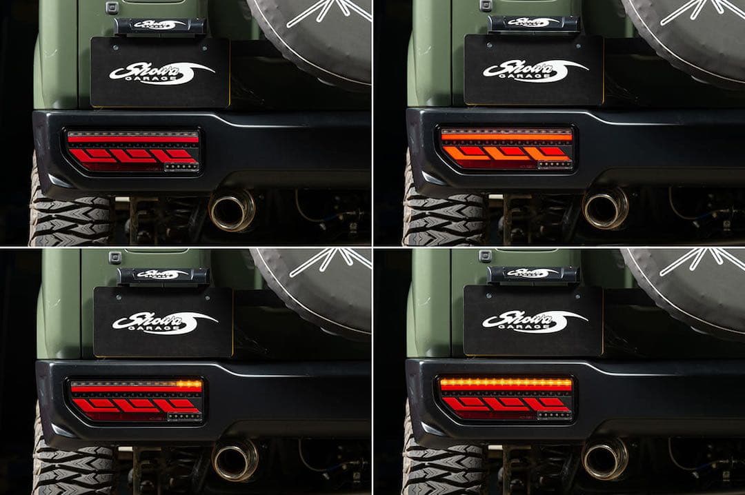 ショウワガレージオリジナル　LEDテールランプ　JB64、JB74、JC74用