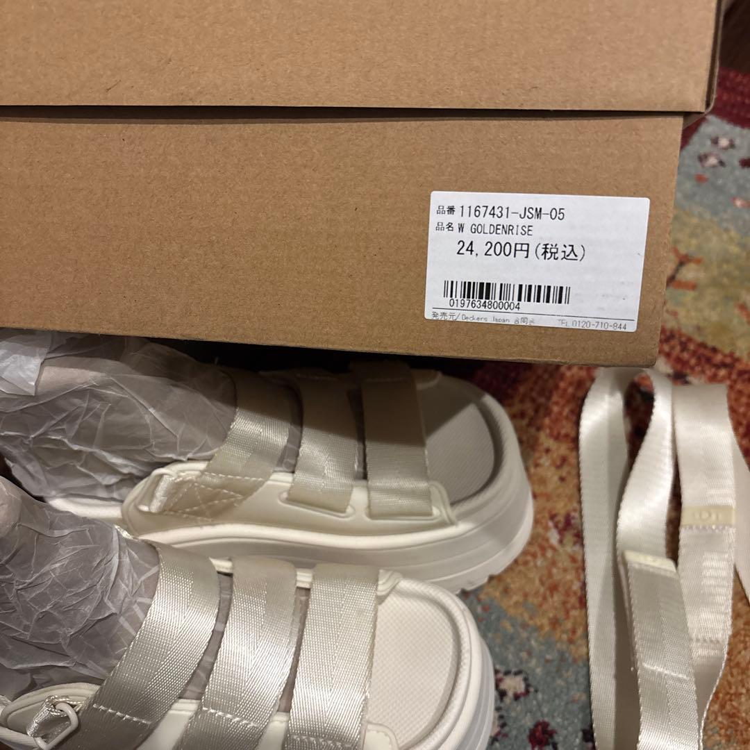 UGG ホワイト GOLDENRISE