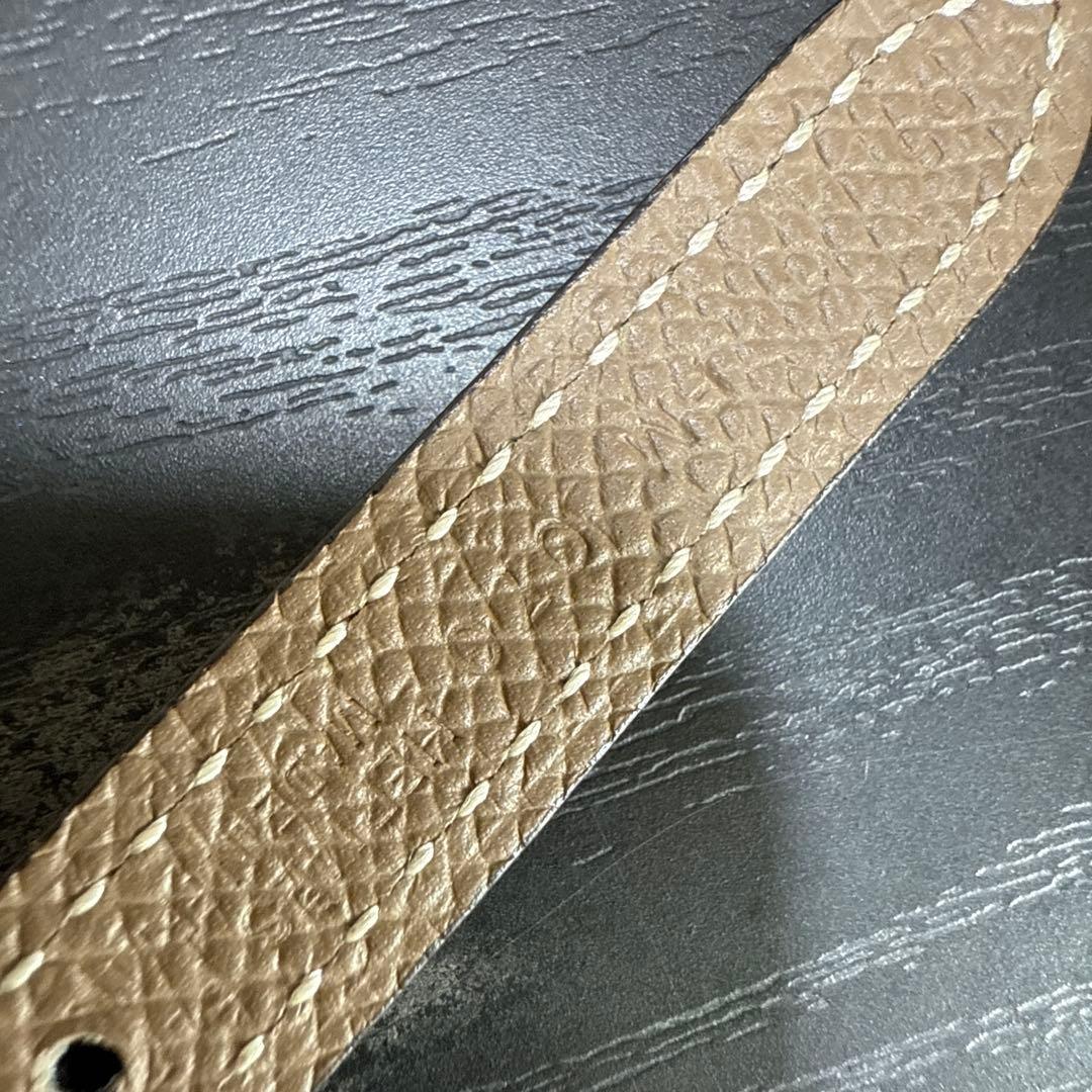 HERMES エルメス　アイリーンリバーシブルベルト61 ゴールドバックル　美品