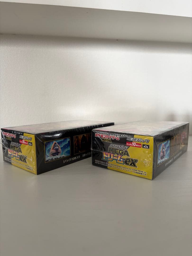 再*可様 ポケカ メガドリームex 2箱　シュリンク付き