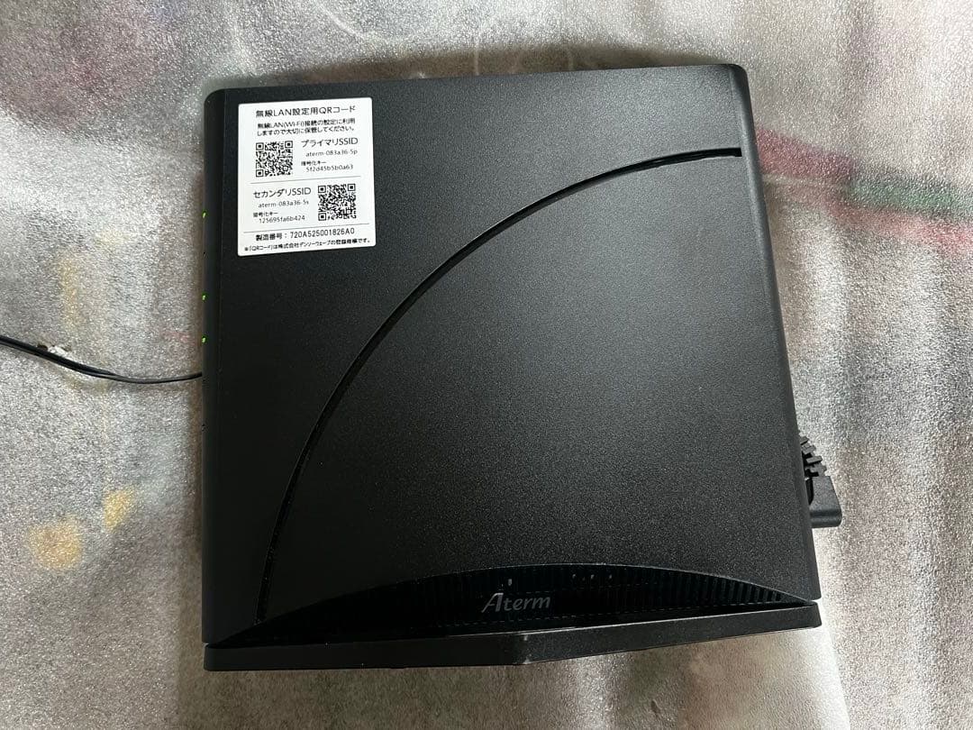 NEC Aterm 7200D8BE 高性能Wi-Fiルーター 10Gbps