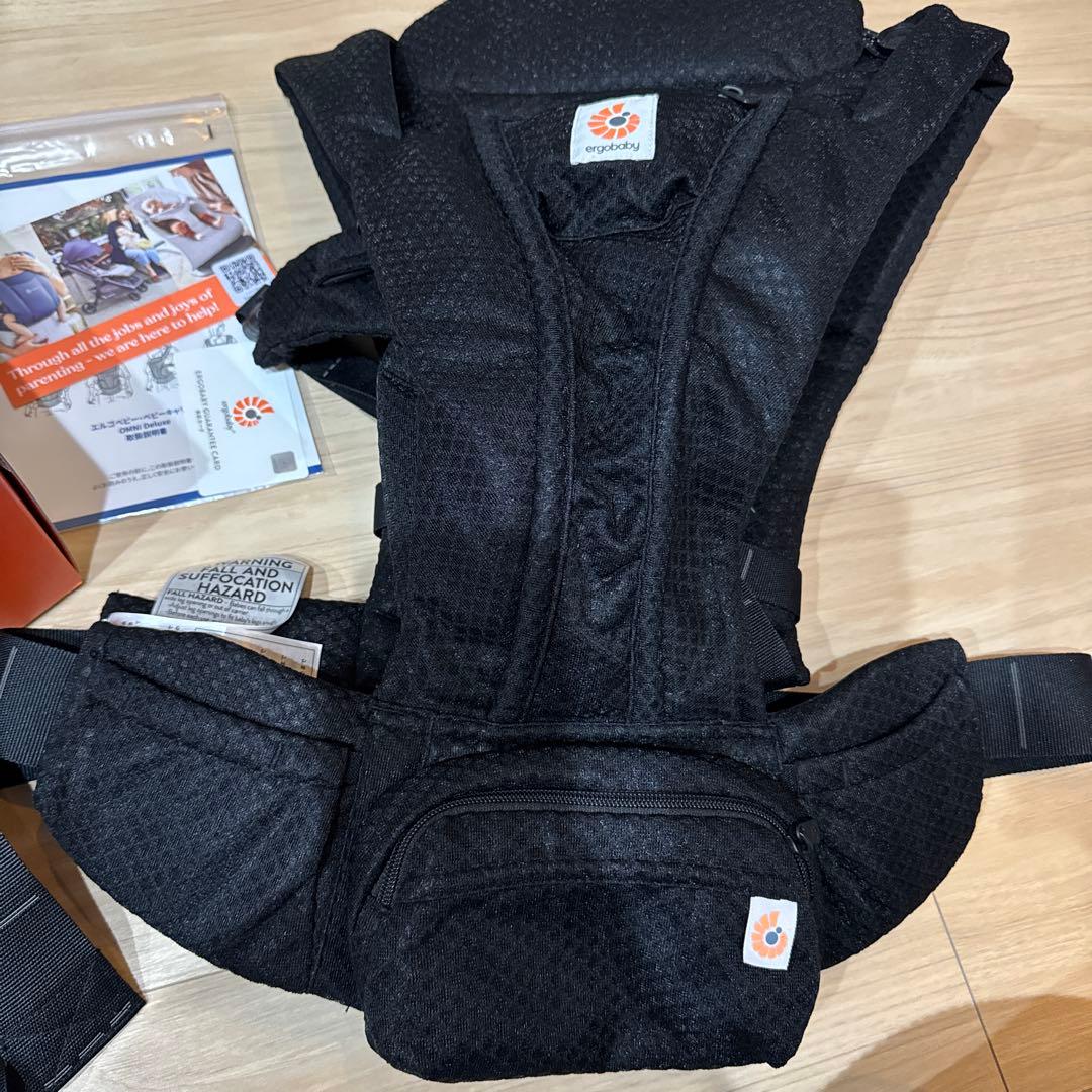 エルゴベビー オールインワンキャリア ブラック　Ommi Deluxe