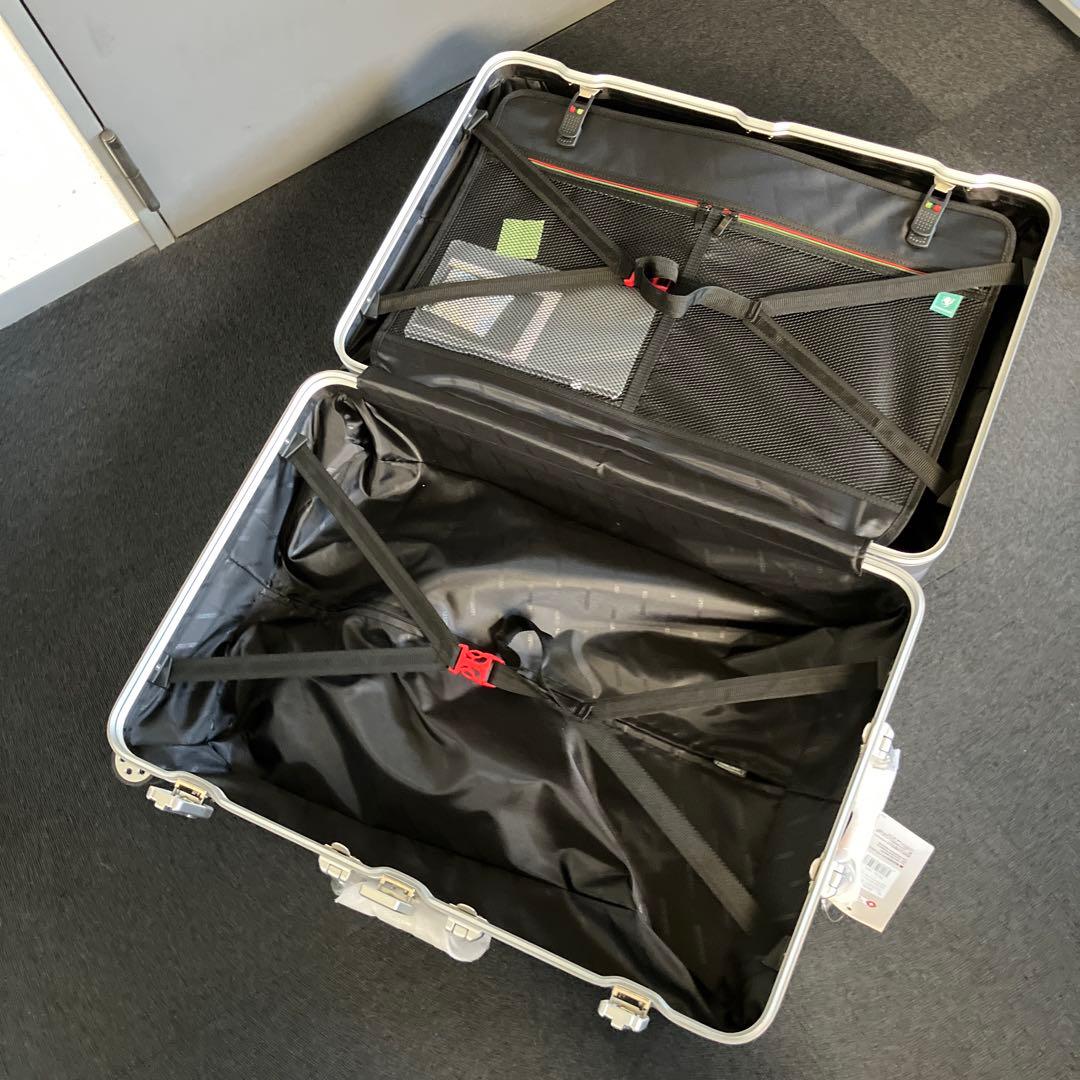 スーツケース XL アルミフレーム シルバー