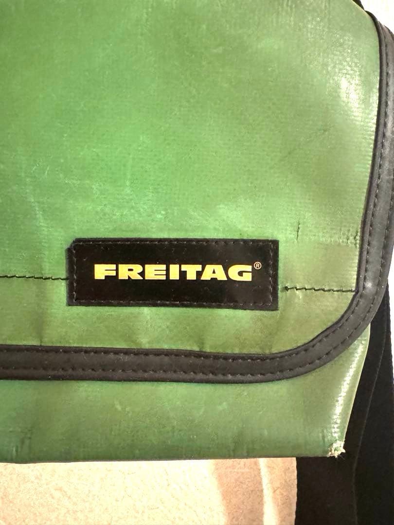 ★値下げ★ FREITAG グリーン メッセンジャーバッグ