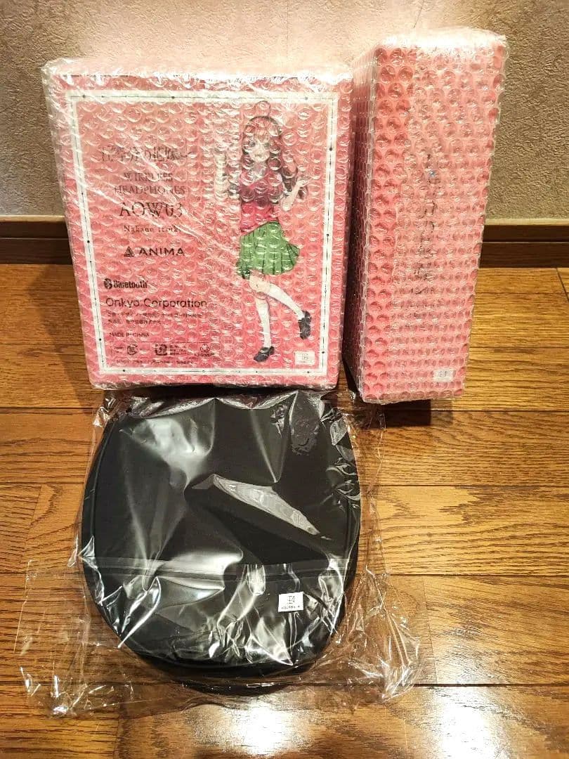 ワイヤレスヘッドホン ANIMA AOW03「五等分の花嫁∽」コラボ　五月モデル