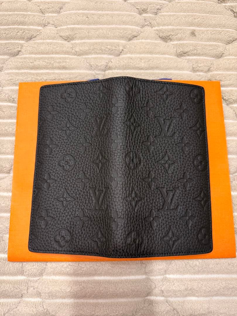 【美品】ルイヴィトン トリヨン ポルトフォイユ ブラザ長財布 ブラック