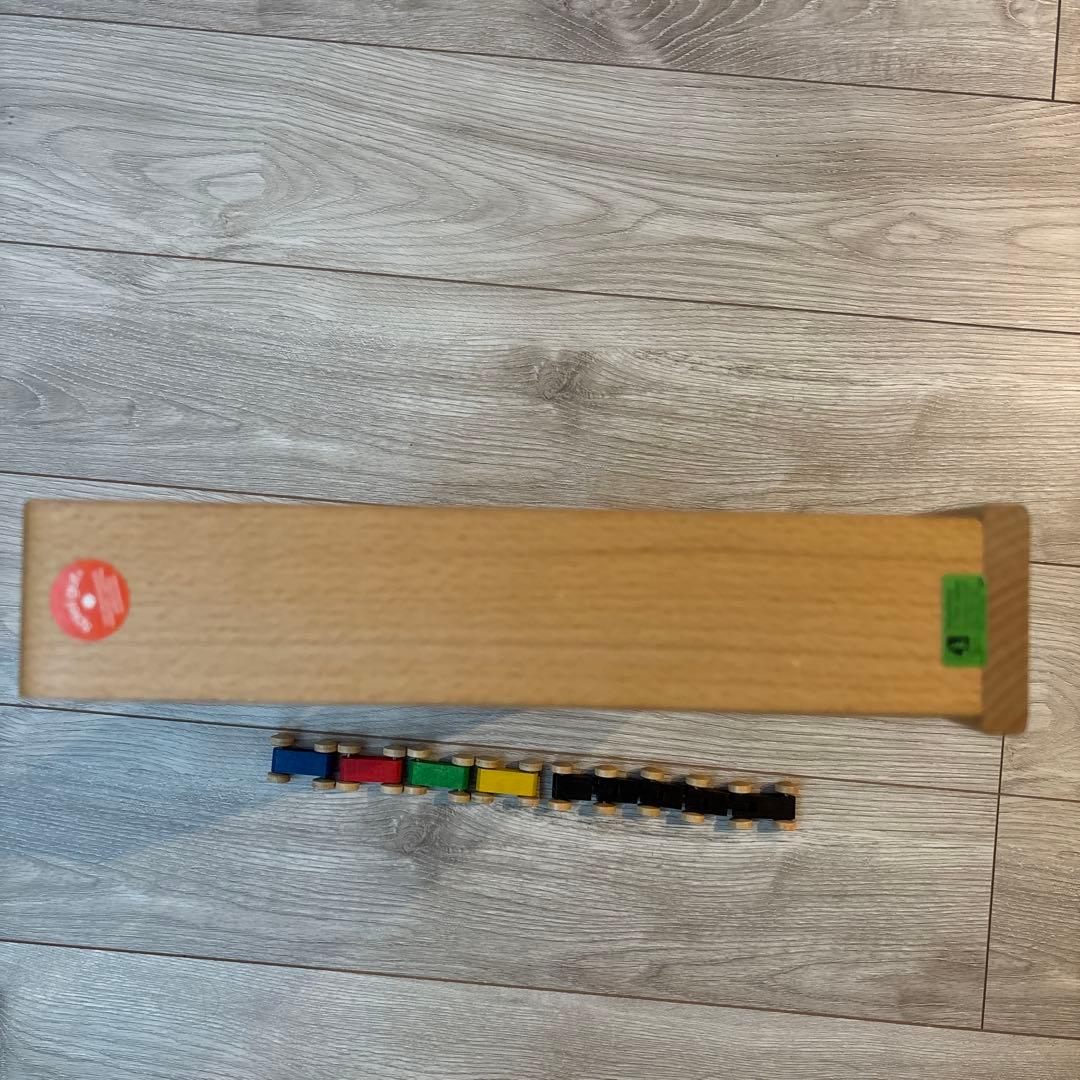 Beck ベック　トレインカースロープ　Laufbahn 木のおもちゃ　木製玩具
