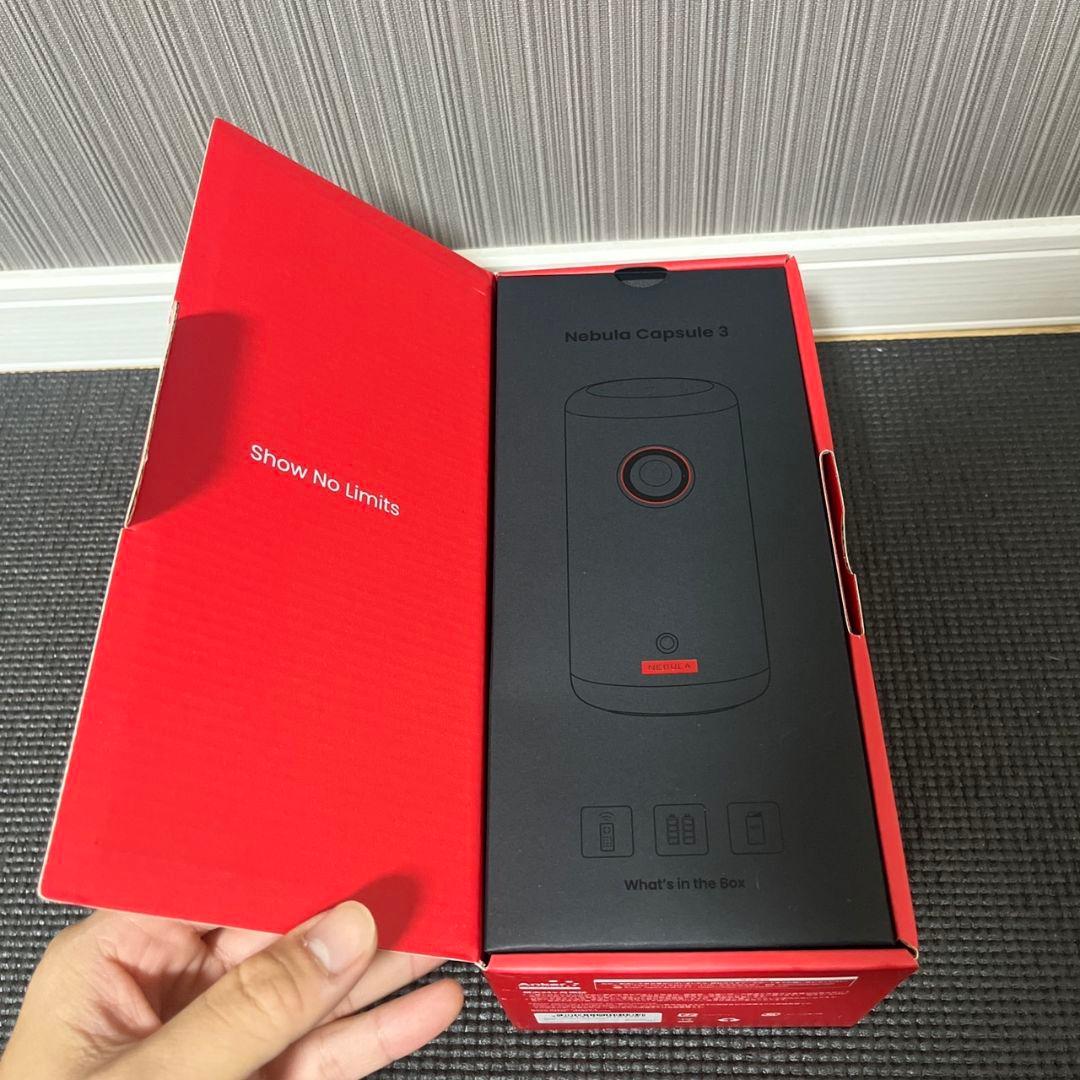 【Switch、PS5対応】Nebula Capsule 3 プロジェクター本体