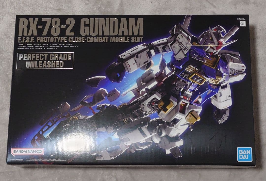 【新品・未組立】　PG UNLEASHED　RX-78-2 GUNDAM