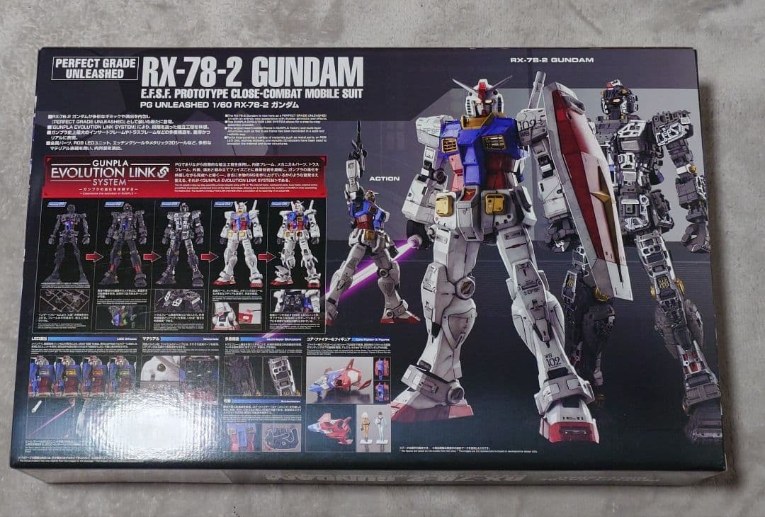 【新品・未組立】　PG UNLEASHED　RX-78-2 GUNDAM