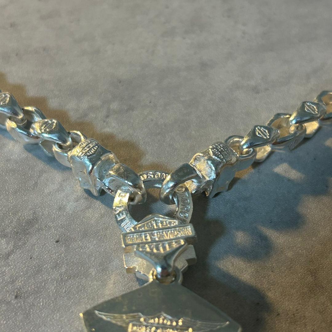 【早い者勝ち】VINTAGEメンズレトロ S925銀のネックレス シルバースカル