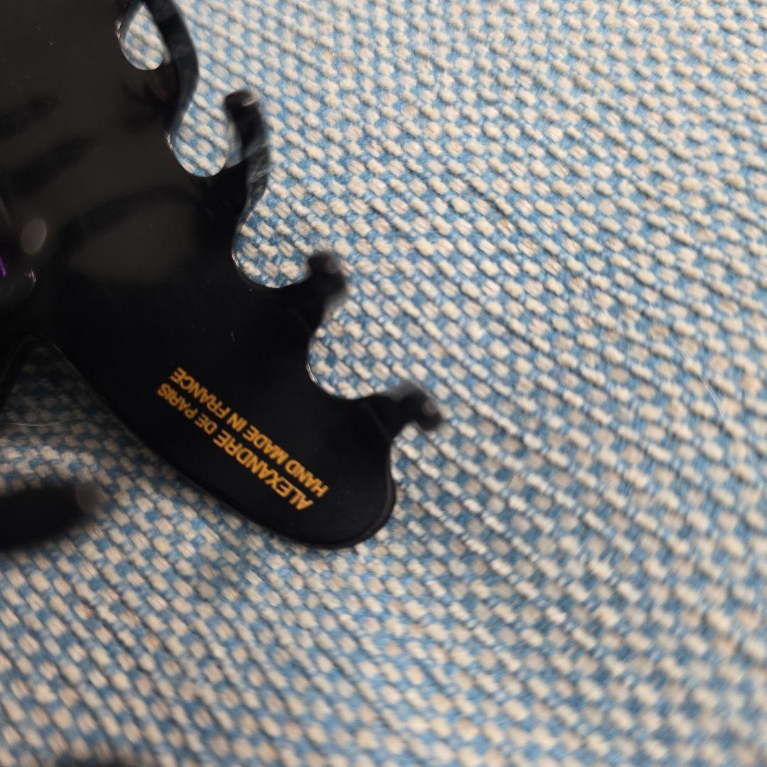 アレクサンドルドゥパリ　M　クリップ　ブラック　シンプル