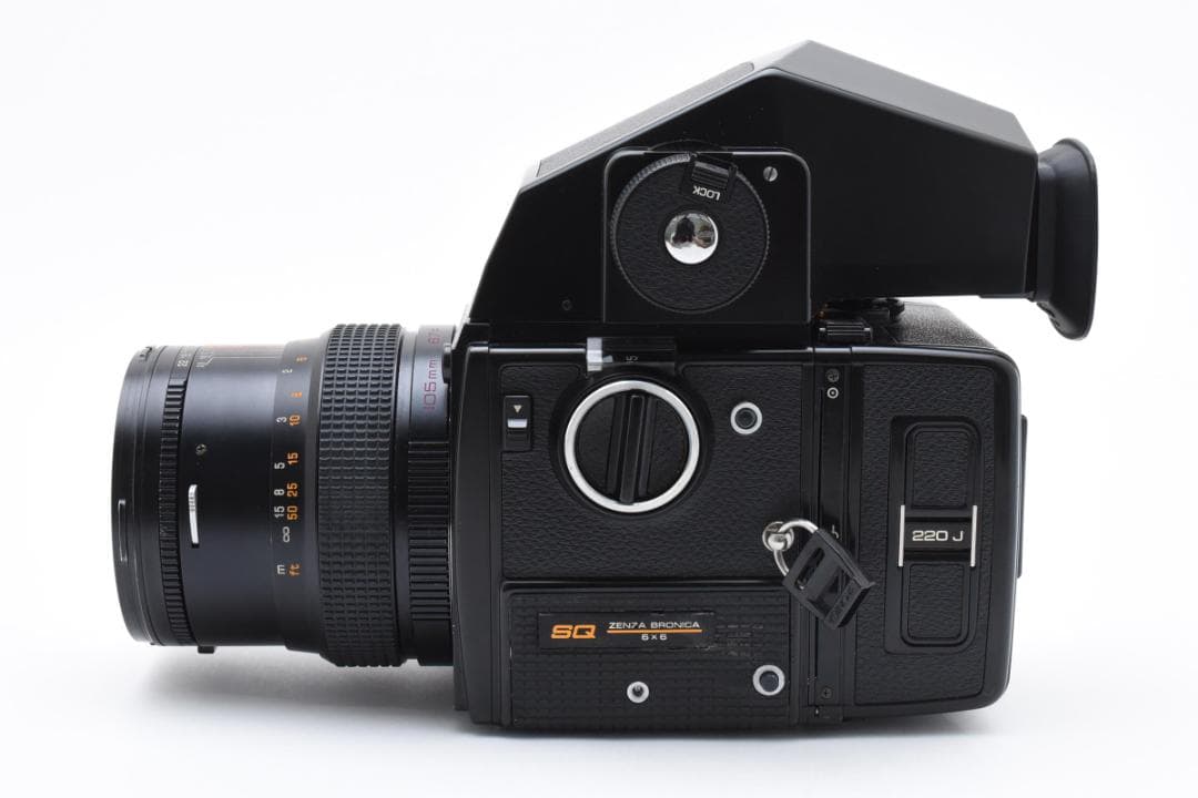 フィルムカメラ ZENZA BRONICA SQ + ZENZANON-S 105mm F3.5