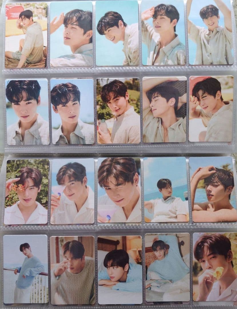 ASTRO チャウヌ magazine ランダム トレカ コンプリート 40枚