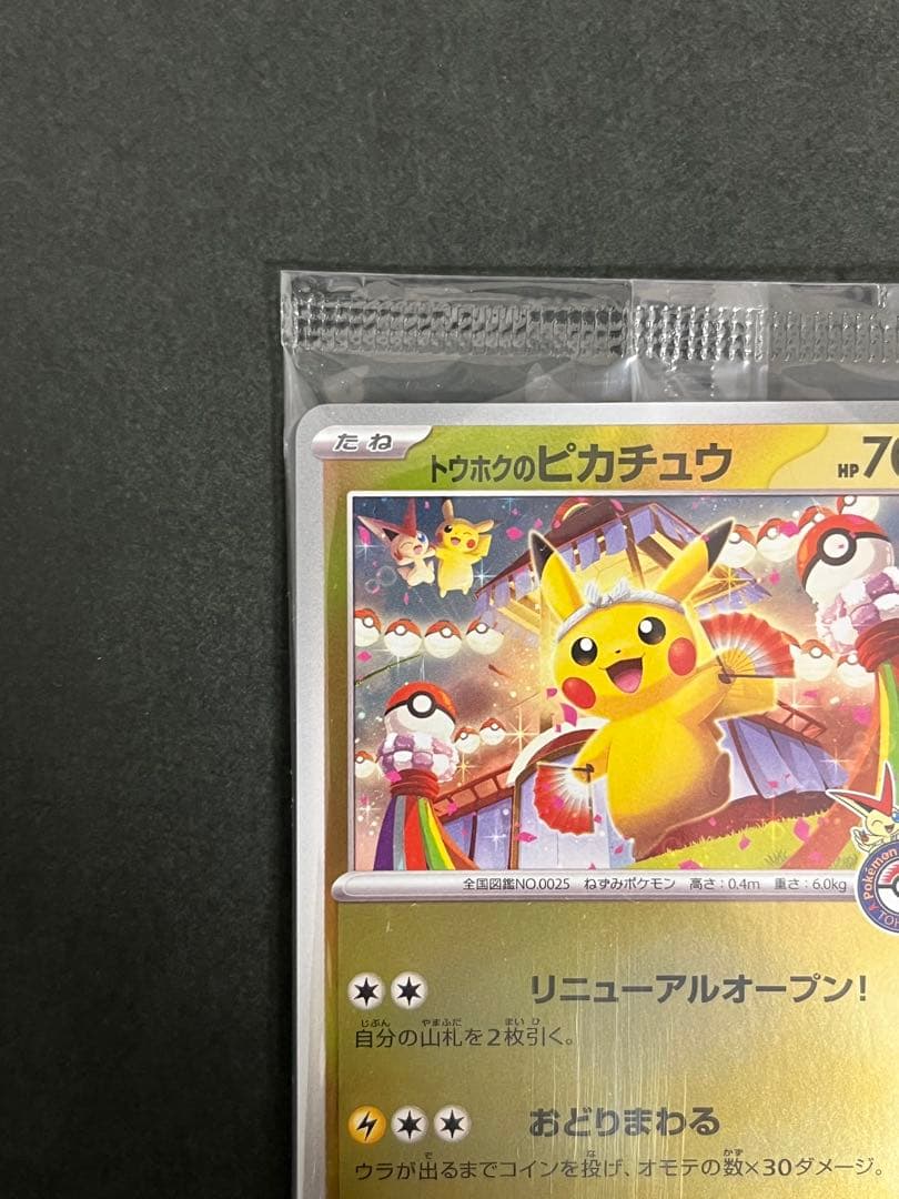 トウホクのピカチュウ2枚