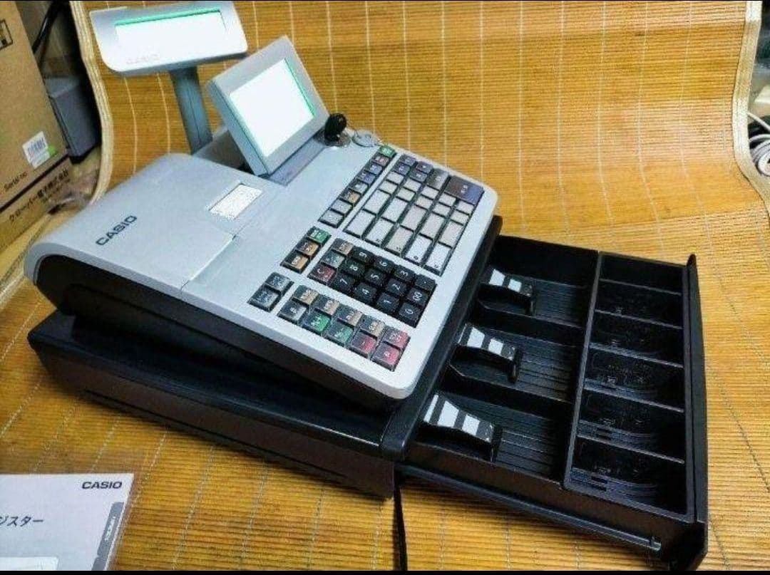 カシオレジスター　TE-2700　フル設定込み　PC連携　7211172