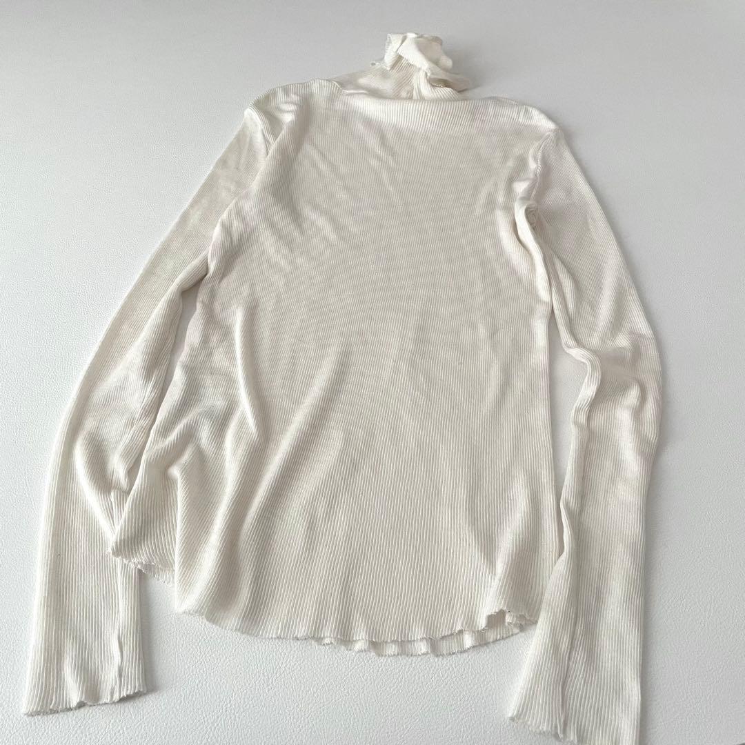 SOEJU ソージュ カシミヤ混 タートルネック カットソー